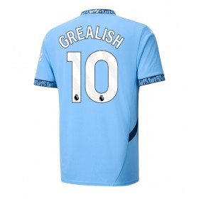 Manchester City Jack Grealish #10 Hjemme skjorte 2024-25 Kortermet